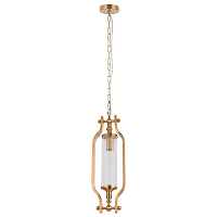 Подвесной светильник Crystal Lux Tomas SP1 Brass - цена и фото