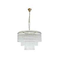 Подвесная люстра Newport 3689+9/C brass М0069628 - цена и фото