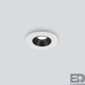 Встраиваемый точечный светодиодный светильник 25025/LED 3W 4200K WH/BK белый/черный - цена и фото