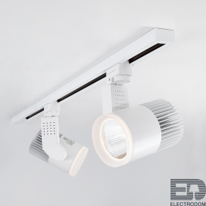 Трековый светодиодный светильник для однофазного шинопровода Accord 20W 4200K Elektrostandart LTB17 - цена и фото