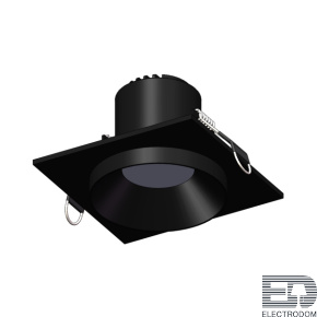 ST758.438.10 Встраиваемый светильник Черный, Белый LED 1*10W 3000K 700Lm Ra>90 36° IP44 D79xH61 85-265V - цена и фото