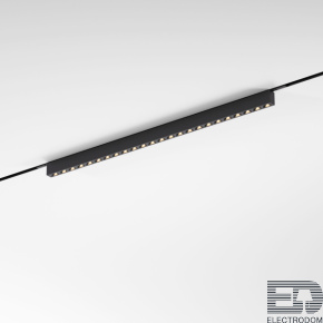 Mini Magnetic Трековый светильник 22W 3000K черный Elektrostandard 85169/01 - цена и фото
