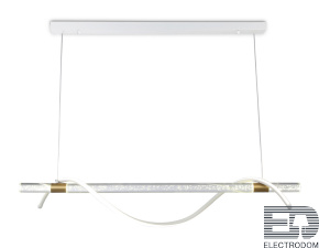 FL5002 WH/GD белый/золото 4200K 12W 1000*60*1200 (без ПДУ) - цена и фото