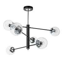 Потолочная люстра Arte Lamp Segin A3566PL-6BK - цена и фото Потолочная люстра Arte Lamp Segin A3566PL-6BK - цена и фото