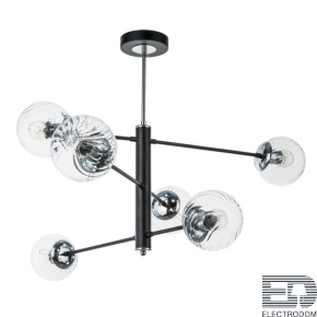 Потолочная люстра Arte Lamp Segin A3566PL-6BK - цена и фото