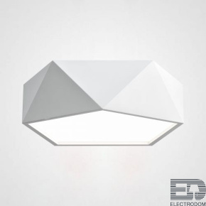 Потолочный светодиодный светильник GEOMETRIC White D40 ImperiumLoft - цена и фото