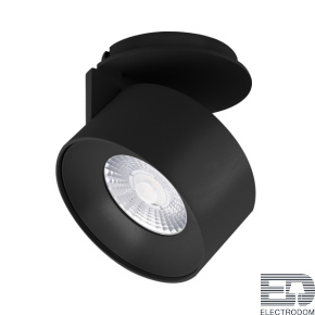 Светильник встраиваемый PLURIO-LAMP-R77-9W Warm3000 (BK, 36 deg, 2-2, 38V, 200mA) Arlight - цена и фото