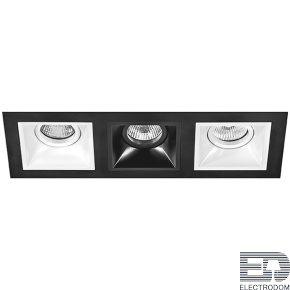 Комплект из светильников и рамки Lightstar Domino D537060706 - цена и фото