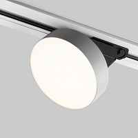 Трековый светодиодный светильник для однофазного шинопровода Pila Серебро 12W 4200K 85078/01 - цена и фото