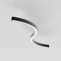 Светильник подвесной SP-LINE-HANG ARC-S3535-D800-65W Warm3000 (BLACK, 230V) (Arlight, Металл) - цена и фото