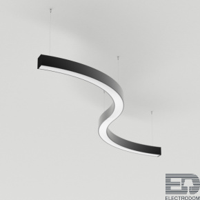 Светильник подвесной SP-LINE-HANG ARC-S3535-D800-65W Warm3000 (BLACK, 230V) (Arlight, Металл) - цена и фото