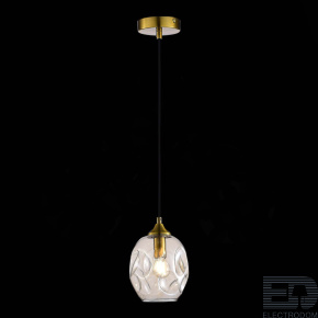 ST LUCE SL1188.303.01 Подвес ST-Luce Латунь/Коньячный E14 1*40W - цена и фото