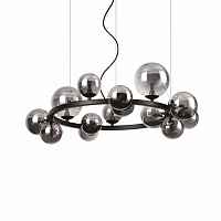 Люстра Ideal Lux PERLAGE SP14 NERO 271385 - цена и фото Люстра Ideal Lux PERLAGE SP14 NERO 271385 - цена и фото