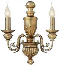Бра Ideal Lux Firenze Ap2 Oro Antico 020846 - цена и фото Бра Ideal Lux Firenze Ap2 Oro Antico 020846 - цена и фото