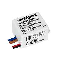 Arlight Блок питания ARJ-KE04700-MINI (2.8W, 700mA) (030189) - цена и фото Arlight Блок питания ARJ-KE04700-MINI (2.8W, 700mA) (030189) - цена и фото