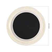 SL6239.401.03 Светильник настенный ST-Luce черный/прозрачный LED 1*7W 3000K - цена и фото