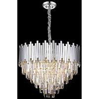 Люстра хрусталь Wertmark WE137.14.103 Calogera хром E14 40 Вт - цена и фото