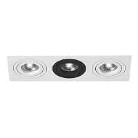 Комплект из встраиваемого светильника и рамки Lightstar Intero 16 i536060706 - цена и фото