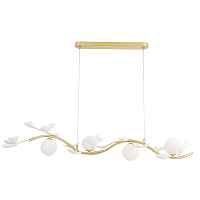 Подвесная люстра Crystal Lux Colibri SP4 Gold - цена и фото Подвесная люстра Crystal Lux Colibri SP4 Gold - цена и фото