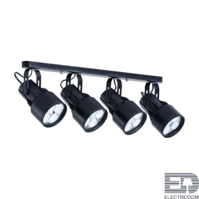 Спот Arte Lamp A6252 A6252PL-4BK - цена и фото
