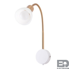 Настенный светильник Arte Lamp Falena A3116AP-1WH - цена и фото