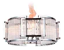 Подвесная люстра с хрусталем TR5366/6 CH/CL хром/прозрачный E14/6 max 40W D500*653 - цена и фото