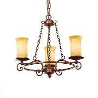 SL122.303.03 Люстра подвесная Коричневый/Янтарный E14 3*60W - цена и фото