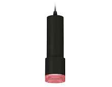 Комплект подвесного светильника XP7402003 SBK/PI черный песок/розовый MR16 GU5.3 (A2302, C6343, A2030, C7402, N7193) - цена и фото