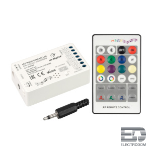 Аудиоконтроллер ARL-SOUND-RGB/RGBW (12-24V, 4x4A, RF ПДУ 24кн) Arlight - цена и фото