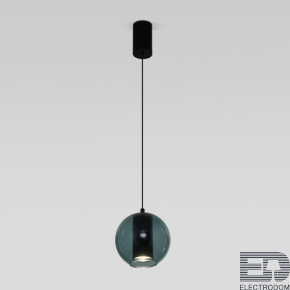 Eurosvet Подвесной светильник 50258/1 LED бирюзовый - цена и фото