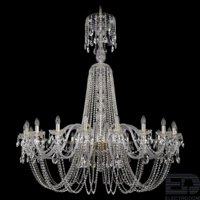 Подвесная люстра Bohemia Ivele Crystal 1402 1402/20/530/XL-164/G - цена и фото