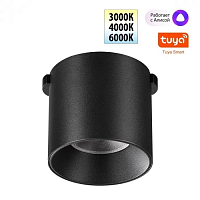 Трековый смарт-светильник Novotech для низковольтного шинопровода с двумя режимами работы IP20 LED 6W 24V 3000-6000K EASY 359472 - цена и фото