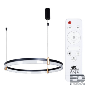 Подвесная люстра Arte Lamp Mercury A2184SP-1BK - цена и фото