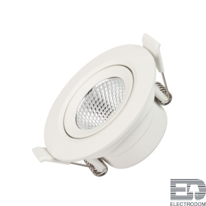 Светильник LTD-POLAR-TURN-R80-5W Day4000 (WH, 36 deg, 230V) Arlight - цена и фото