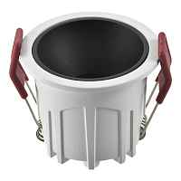ST757.438.10R Встраиваемый светильник Белый LED 1*10W 60° IP20 D65xH52 85-265V В комплекте - цена и фото
