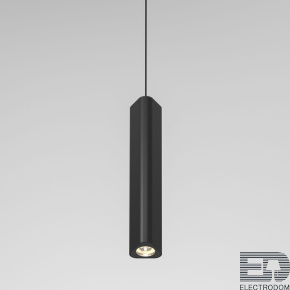 Светильник подвесной светодиодный Trio 12W 3000K черный Elektrostandard 50310 LED - цена и фото