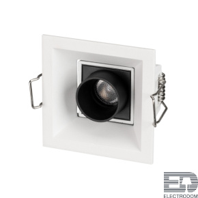 Светильник MS-ORIENT-BUILT-TURN-TC-S67x67-3W Warm3000 (WH-BK, 30 deg, 230V) Arlight - цена и фото