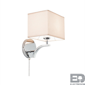 Бра Citilux Эвора Рондо CL460411 Хром+Бежевый - цена и фото