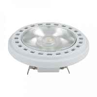 Лампа AR111-UNIT-G53-15W- Warm3000 (WH, 24 deg, 12V) Arlight 025640 - цена и фото