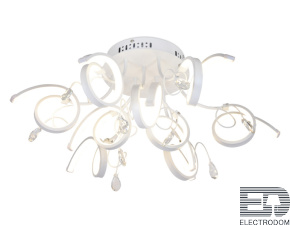 Потолочный светодиодный светильник LC591/9 WH белый 81W 4200K 680*680*260 (Без ПДУ) - цена и фото