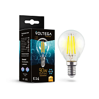 Лампа светодиодная Voltega E14 6W 2700K прозрачная 7221 - цена и фото