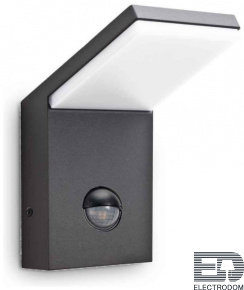 Уличный настенный светодиодный светильник Ideal Lux Style Ap Sensor Antracite 4000K 221519 - цена и фото