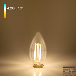 Светодиодная лампа Свеча 7W 4200K E14 (C35 прозрачный) BLE1412 - цена и фото