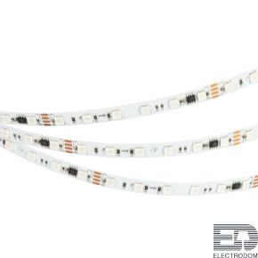 Светодиодная лента DMX-B60-10mm 24V RGB-PX6-RAM (15 W/m, IP20, 5060, 5m) (Arlight, бегущий огонь) - цена и фото
