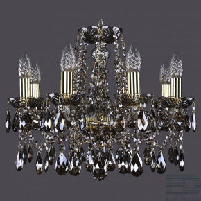 Подвесная люстра Bohemia Ivele Crystal 1413 1413/8/165/G/M731 - цена и фото