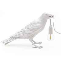Настольная лампа Seletti Bird Lamp White Waiting designed by Marcantonio Raimondi Malerba Loft Concept 43.14732