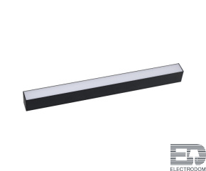 Kink Light 6421-1,19 Светильник Сатори черный w48*3,6 h4,3 Led 15W (4000K) - цена и фото