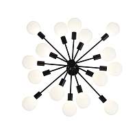 SL419.402.16 Люстра потолочная Черный E27 16*60W - цена и фото