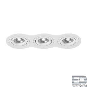 Комплект из встраиваемого светильника и рамки Lightstar Intero 16 i636060606 - цена и фото