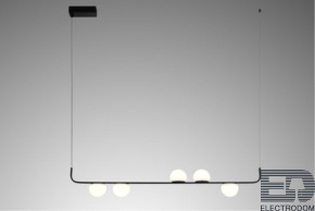Подвесная светодиодная люстра Arte Lamp Poplar A2174SP-5BK - цена и фото